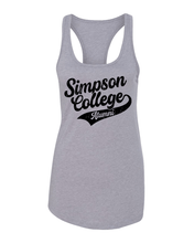 Load image into Gallery viewer, Simpson College Alumni Ladies Tank Top - Heather Grey
