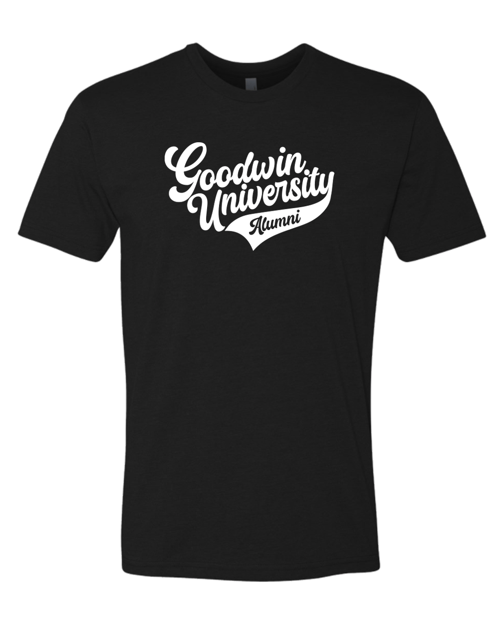 Goodwin University Alumni Soft Exclusive T-Shirt - Black