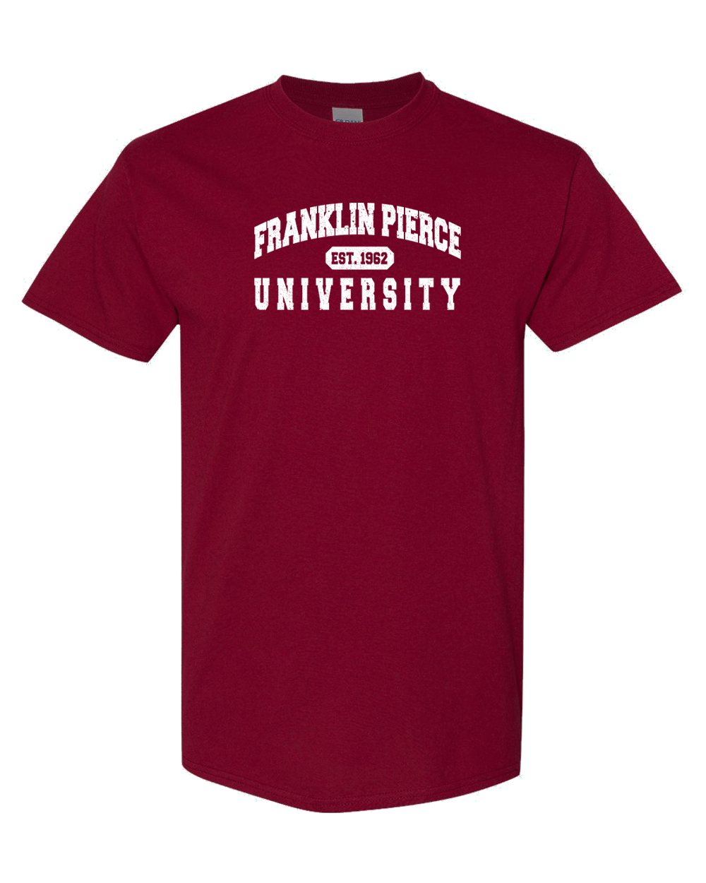 Vintage Franklin Pierce University T-Shirt - Cardinal Red