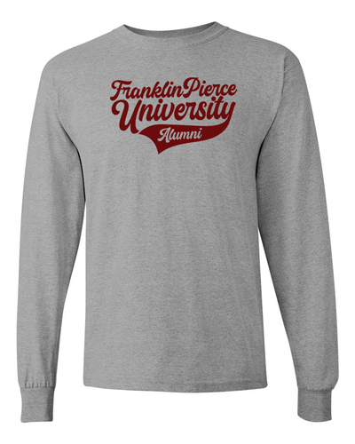 Franklin Pierce University Alumni Long Sleeve T-Shirt - Sport Grey