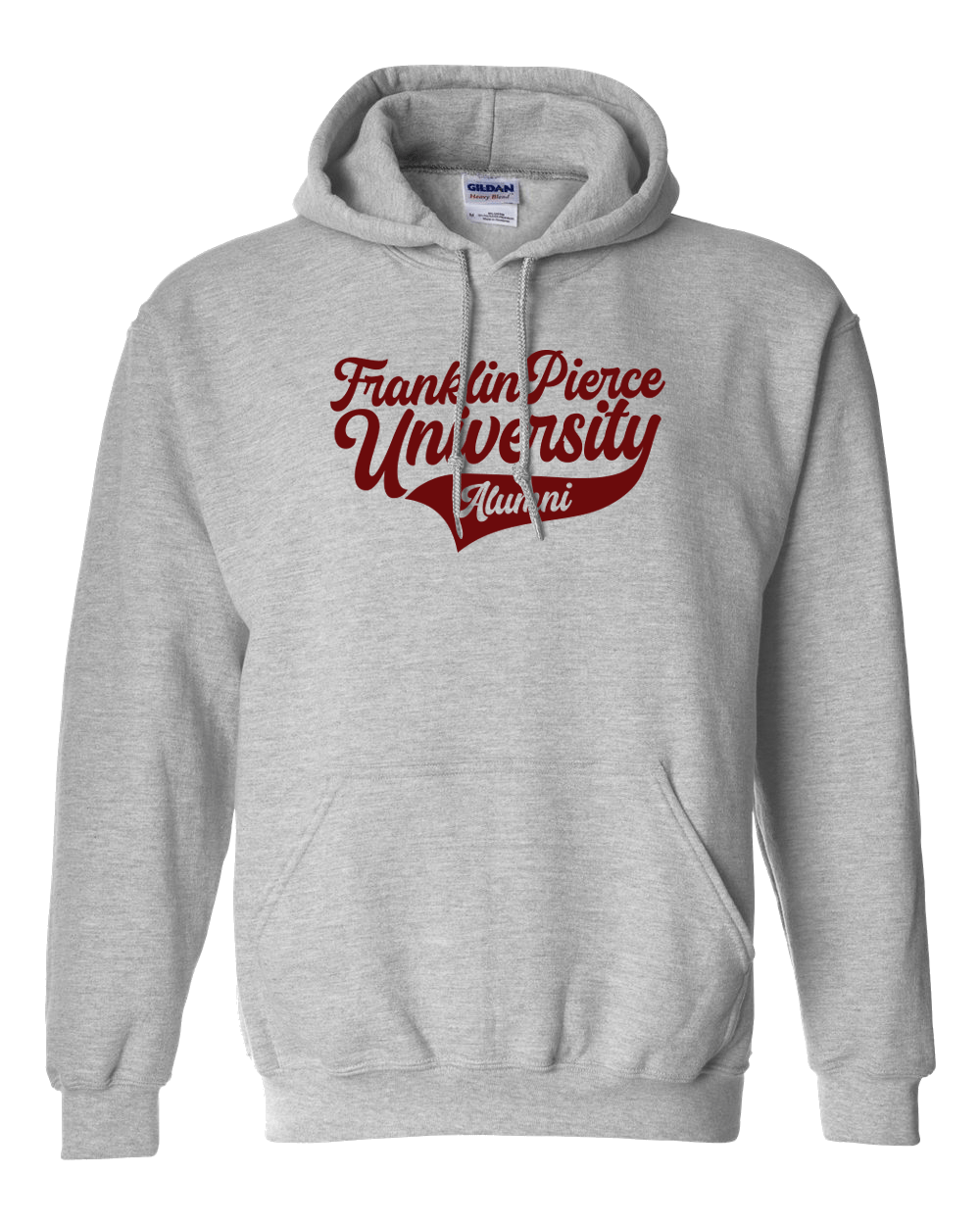 Franklin Pierce University Alumni Hooded Sweatshirt - Sport Grey