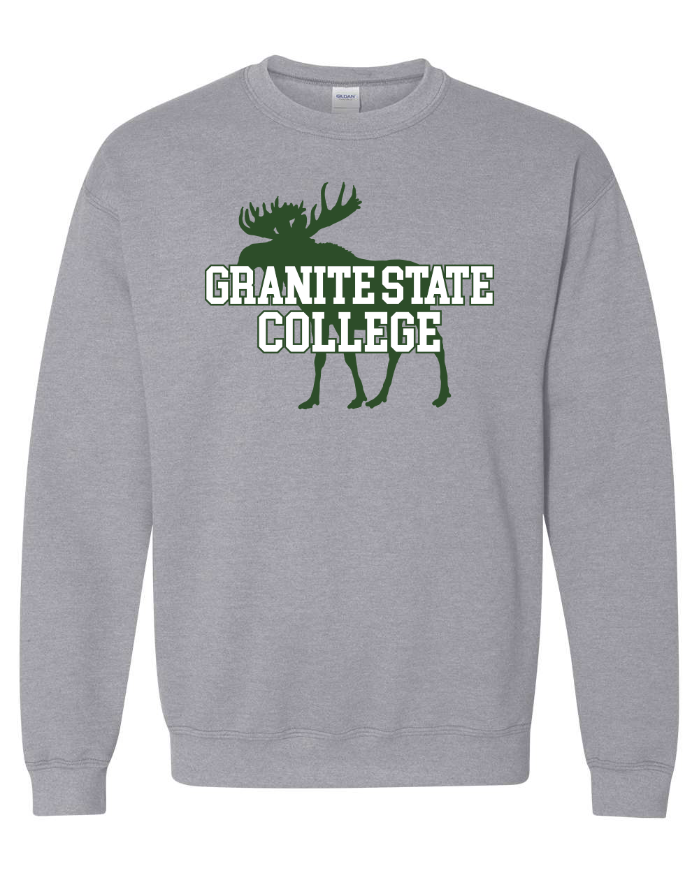 Granite State College Crewneck Sweatshirt - Sport Grey