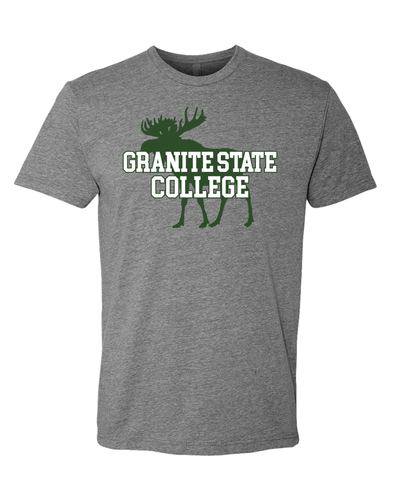 Granite State College Soft Exclusive T-Shirt - Dark Heather Gray