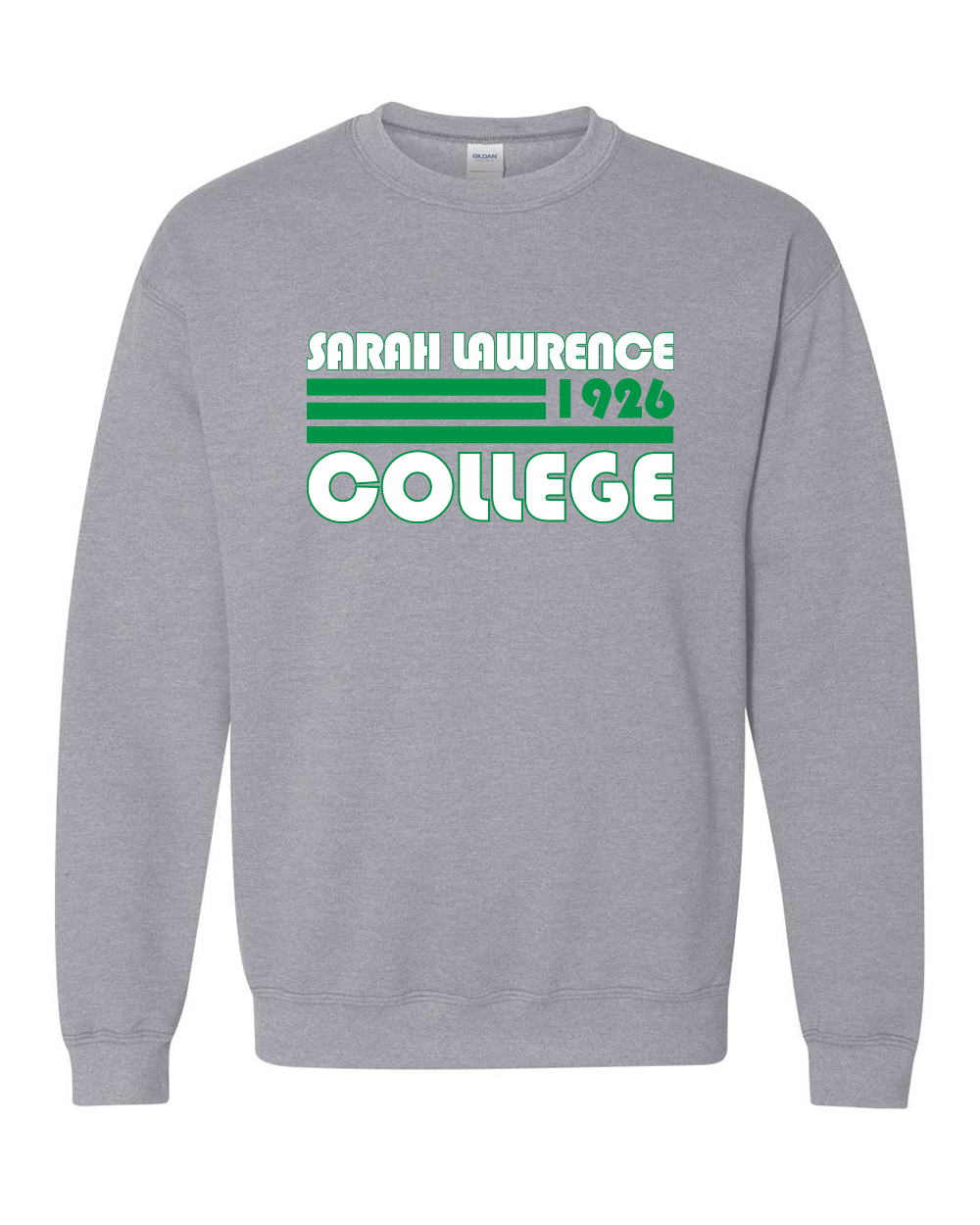 Retro Sarah Lawrence College Crewneck Sweatshirt - Sport Grey