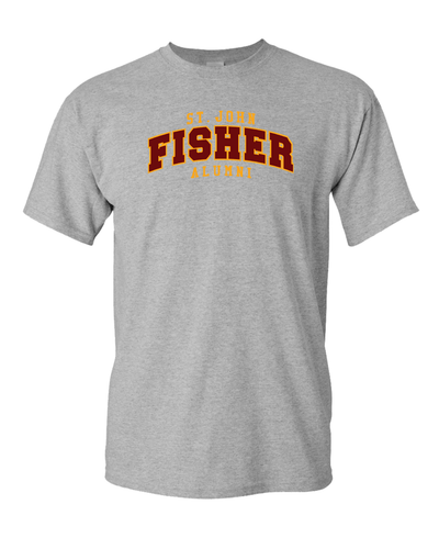 Saint John Fisher College Alumni T-Shirt - Sport Grey