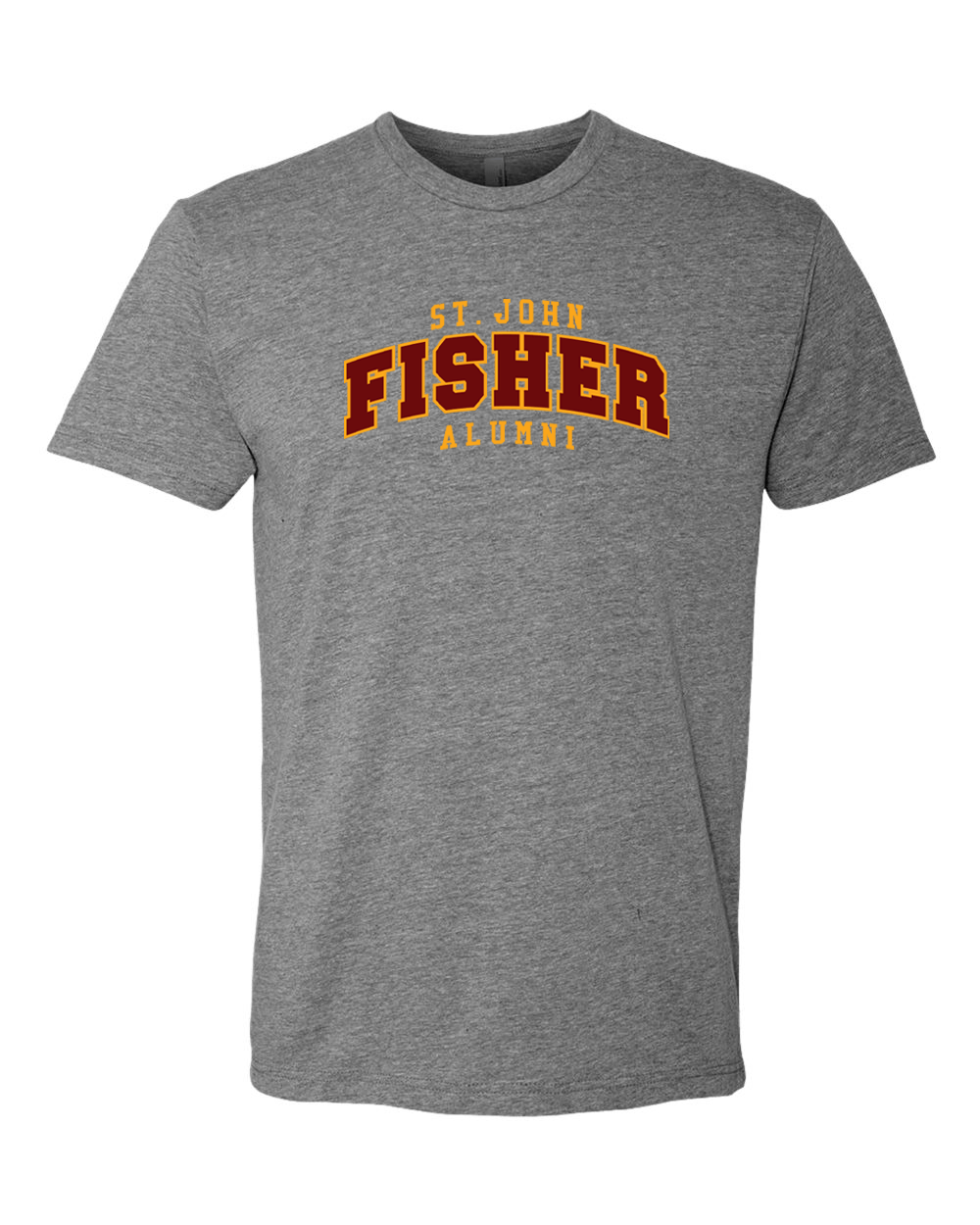 Saint John Fisher College Alumni Exclusive Soft Shirt - Dark Heather Gray