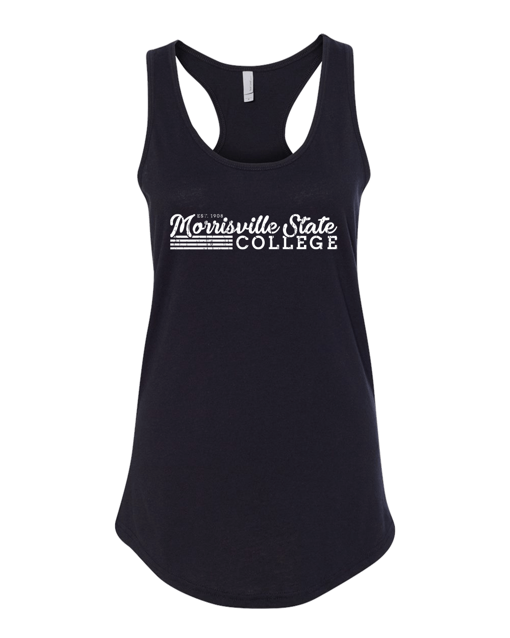 Vintage Morrisville State College Ladies Tank Top - Black