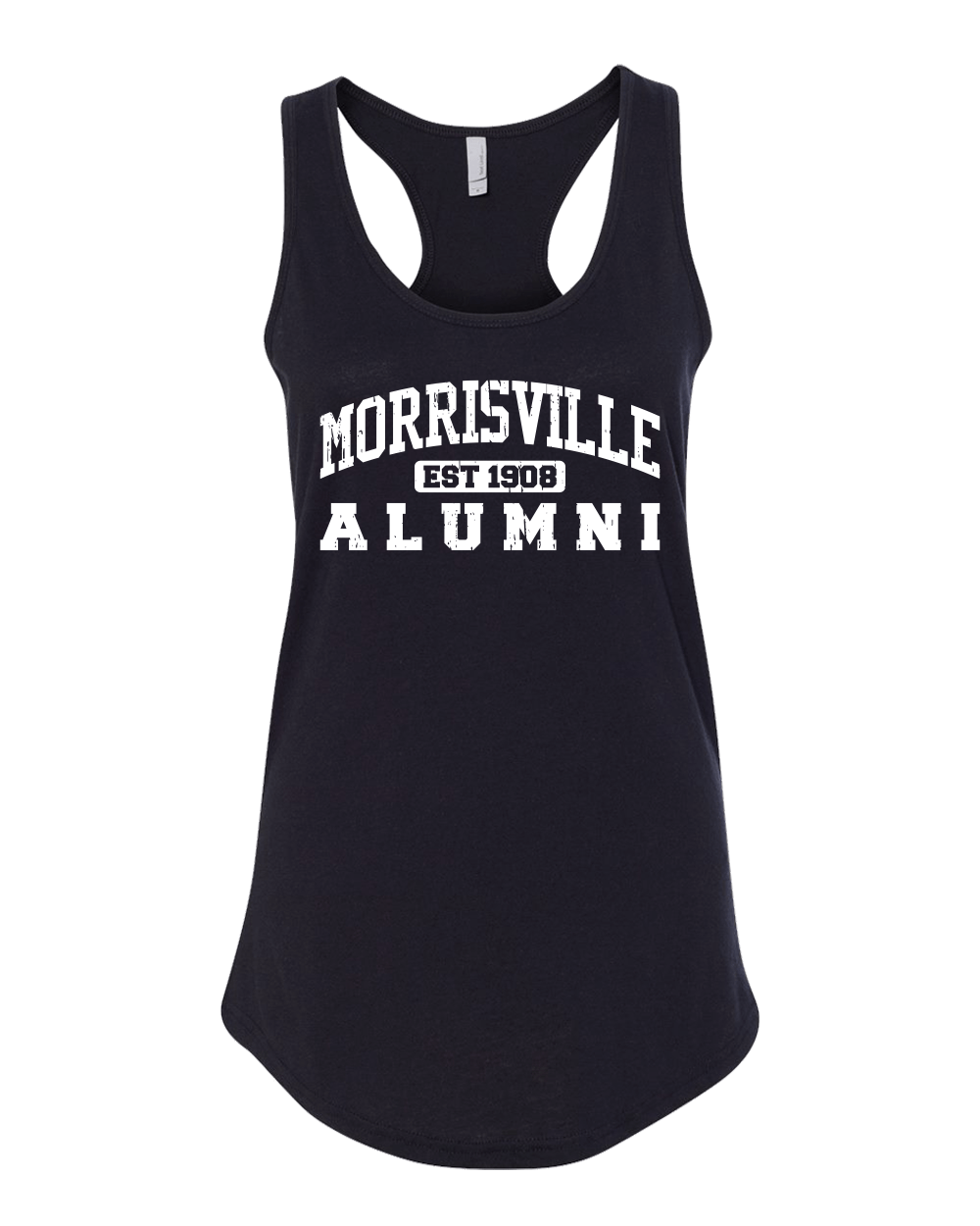 Morrisville State College Alumni Ladies Tank Top - Black