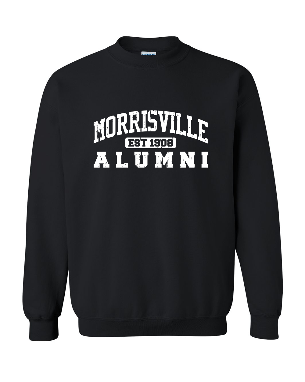 Morrisville State College Alumni Crewneck Sweatshirt - Black