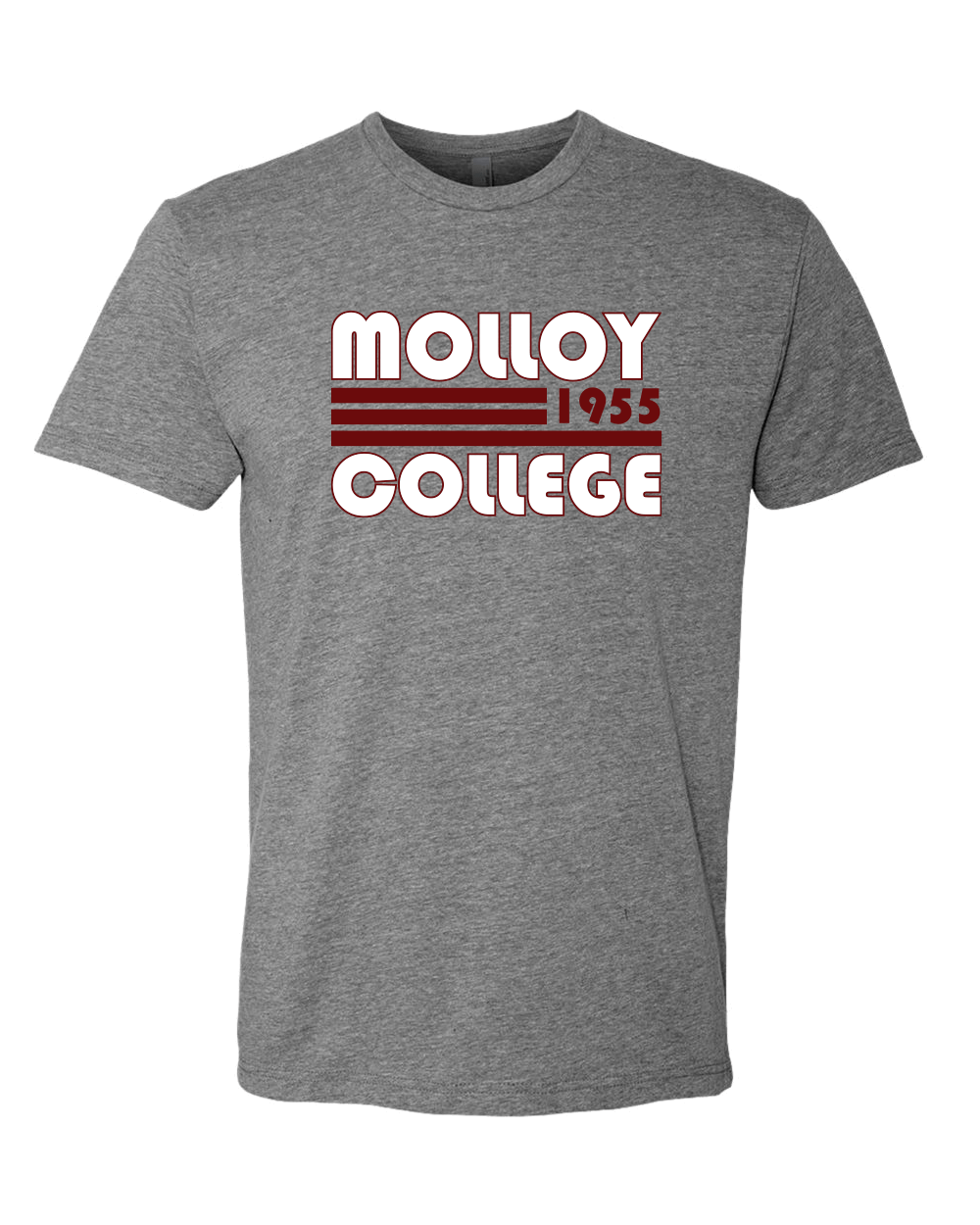 Retro Molloy College Exclusive Soft Shirt - Dark Heather Gray