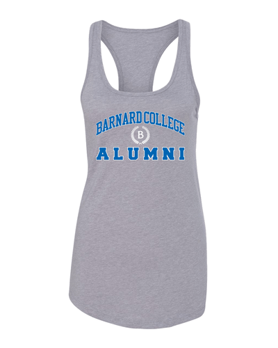 Barnard College Alumni Ladies Tank Top - Heather Grey