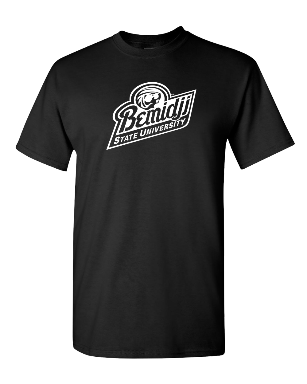 Bemidji State U University T-Shirt - Black