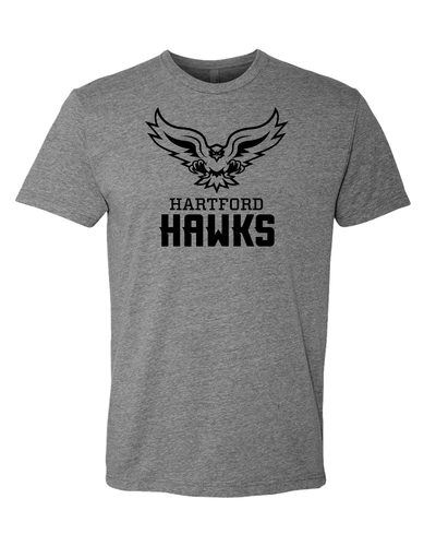 University of Hartford Hawks Exclusive Soft T-Shirt - Dark Heather Gray