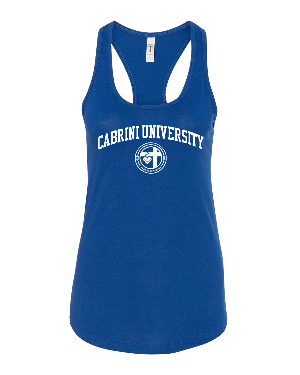 Cabrini University Arched Ladies Tank top - Royal