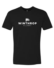 Load image into Gallery viewer, Winthrop University Alumni Soft Exclusive T-Shirt - Black
