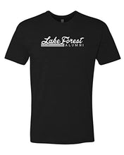 Load image into Gallery viewer, Vintage Lake Forest Alumni Soft Exclusive T-Shirt - Black
