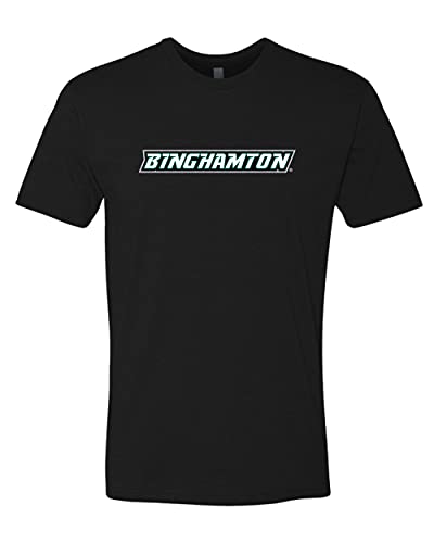 Binghamton Horizontal Text Exclusive Soft Shirt - Black