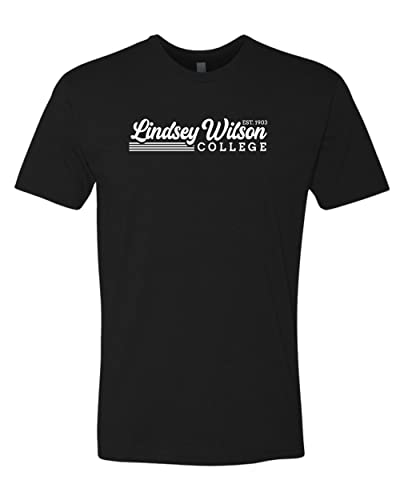Vintage Lindsey Wilson College Soft Exclusive T-Shirt - Black