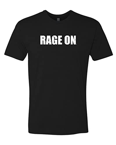 Lake Erie College Rage On Soft Exclusive T-Shirt - Black