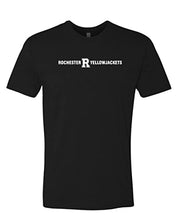 Load image into Gallery viewer, University of Rochester Straight Text Exclusive Soft Shirt - Black
