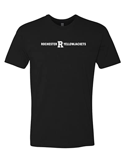 University of Rochester Straight Text Exclusive Soft Shirt - Black