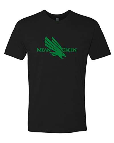 University of North Texas Mean Green Soft Exclusive T-Shirt - Black