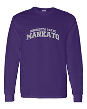Load image into Gallery viewer, Minnesota State Mankato Vintage Long Sleeve T-Shirt - Purple
