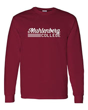 Load image into Gallery viewer, Muhlenberg College Long Sleeve T-Shirt - Cardinal Red

