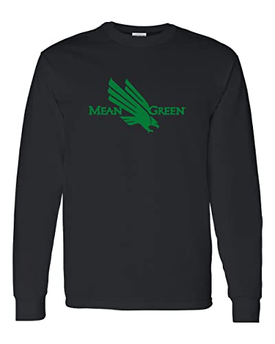 University of North Texas Mean Green Long Sleeve T-Shirt - Black