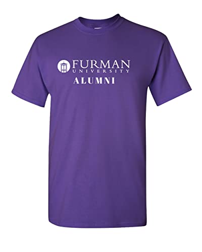 Furman University Alumni T-Shirt - Purple