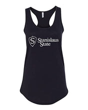 Load image into Gallery viewer, Stanislaus State Ladies Tank Top - Black
