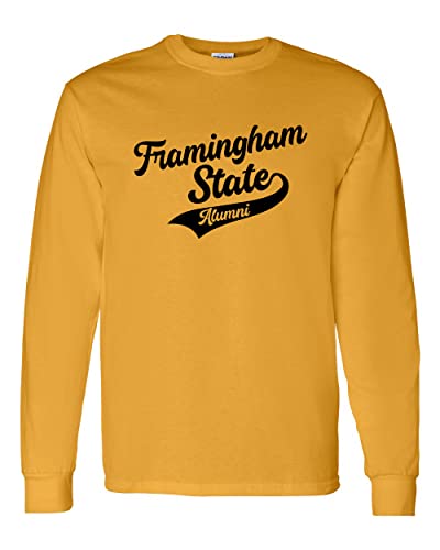 Framingham State University Alumni Long Sleeve T-Shirt - Gold