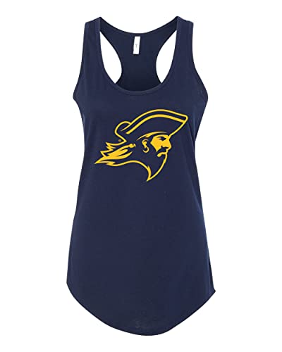 East Tennessee State Mascot Ladies Tank Top - Midnight Navy