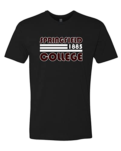 Retro Springfield College Exclusive Soft Shirt - Black