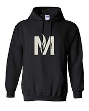 Load image into Gallery viewer, Minnesota State Moorhead M Hooded Sweatshirt - Black
