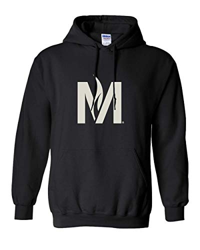 Minnesota State Moorhead M Hooded Sweatshirt - Black