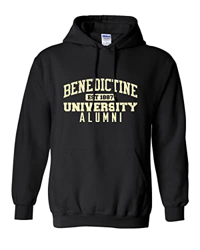Benedictine University Alumni Hooded Sweatshirt - Black