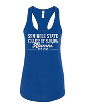 Load image into Gallery viewer, Seminole State College of Florida Alumni Ladies Tank Top - Royal
