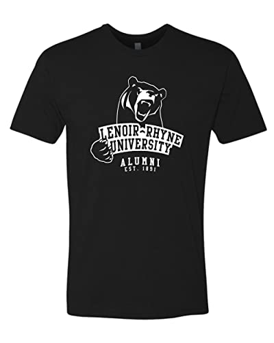 Lenoir-Rhyne University Alumni Soft Exclusive T-Shirt - Black