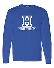 Load image into Gallery viewer, Hartwick College H Long Sleeve Shirt - Royal
