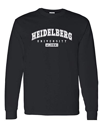 Heidelberg University Vintage Alumni Long Sleeve T-Shirt - Black