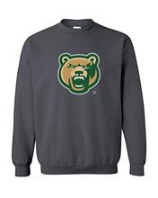 Load image into Gallery viewer, Georgia Gwinnett College Bear Head Crewneck Sweatshirt - Charcoal
