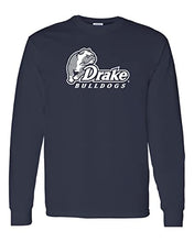 Load image into Gallery viewer, Drake University Bulldogs Long Sleeve Shirt - Navy
