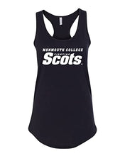 Load image into Gallery viewer, Monmouth College Fighting Scots Ladies Tank Top - Black
