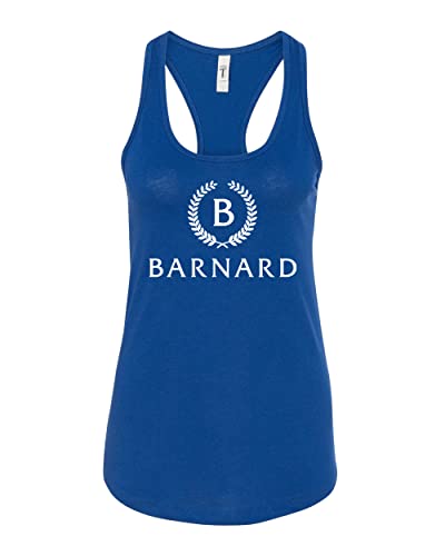 Barnard College Official Logo Ladies Tank Top - Royal