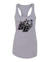 Load image into Gallery viewer, Southern Connecticut SC Owls Ladies Tank Top - Heather Grey

