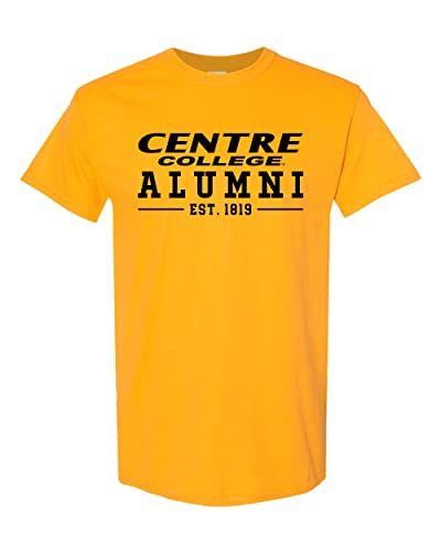 Centre College Alumni T-Shirt - Gold