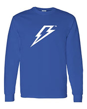 Load image into Gallery viewer, University of New England Bolt Long Sleeve Shirt - Royal
