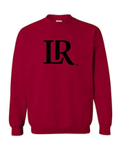 Load image into Gallery viewer, Lenoir-Rhyne University LR Crewneck Sweatshirt - Cardinal Red
