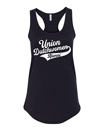 Union College Dutchwomen Alumni Ladies Tank Top - Black